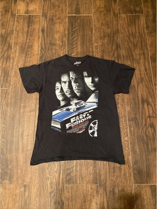 Vintage Other - The Fast And Furious Movie Promo T Shirts Rare Paul Walker Size Large Faded